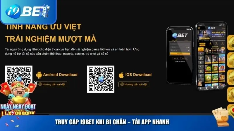 Trang chủ Truy cập i9bet khi bị chặn – Tải app nhanh